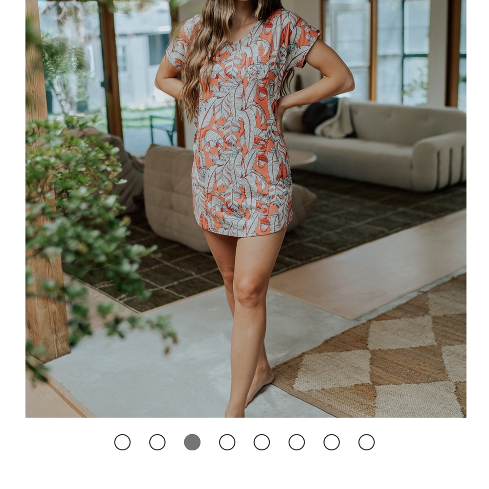 Cariloha Leaf Print Shirt
